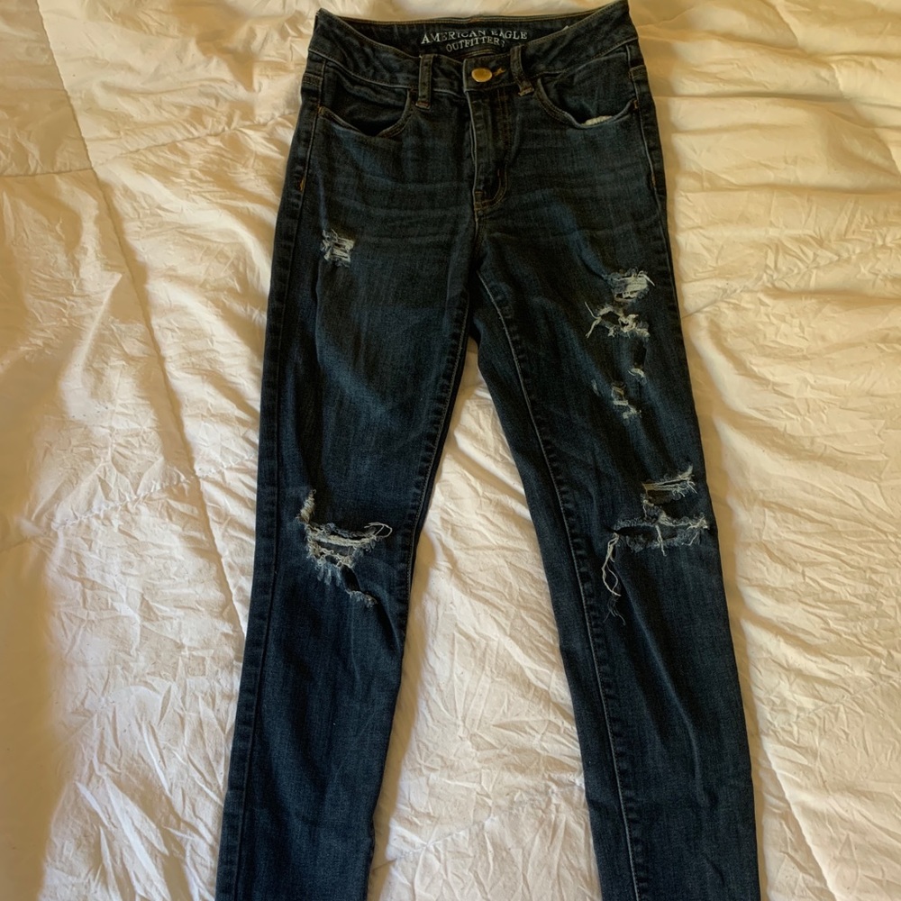 American Eagle High Rise skinny jeans
